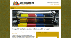 Desktop Screenshot of heindlprinters.com